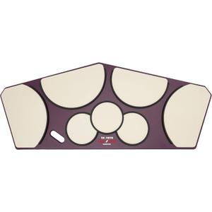 Vic Firth Heavy Hitter Quad Pad with Rims, Large