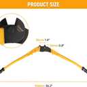 Hoteche 24-Inch Heavy Duty Wire Rope Cutter, Steel Wire Cutters Heavy Duty Industrial Strength Cable Cutter for Hard Wire Ropes, Stainless Steel Wire Visit the MAXPOWER Store