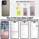 Vinich for iPhone 11 Wallet Case with Card Holder, RFID Blocking Credit Slots Kickstand Shockproof Phone Cover Fit for iPhone 11 6.1" Gray