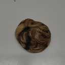 KETHBE Messy Bun Hair Piece Tousled Updo Hair Buns Extension Elastic Hair Band Hair Pieces Curly Hair Bun Scrunchie For Women (Brown Mix Ash Blonde)