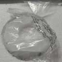 PARTPHONER - Bathroom Vanity Light Fixture - Over Mirror - Modern Glass Shade - Brushed Nickel, E26 Base, 3-Light