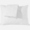 Quilted Pillow Protectors King Pair 20x30 Inches Extra Soft Thick Ultra Plush White Zippered Set of 2 Size Encasement