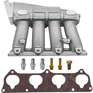 Engines K20A/K20A2/K20A3/K24 Ultra Street Intake Manifold with Gasket Compatible with Honda Civic 2002-2005, Accord 2003-2007, fits for Acura RSX 2002-2006