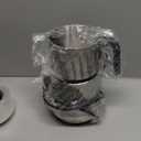 Milk Frother and Steamer, Large Capacity & Detachable Electric Milk Frother, Automatic Warm and Cold Foam Maker, Hot Chocolate Maker, Stainless Steel Jug, 30.44Oz./900ML