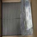 Stainless Steel 66095 Grill Grates for Weber Genesis 2 Grill Parts 66032 Flavorizer Bars 66795 Heat Deflector for Weber Genesis ii E-310 E-315 E-325 S-335 GS4 Grill Parts Replacement 18 7/8"
