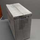 WELLIFE 350Pcs Black Plastic Dinnerware and Napkins Party Supplies Include:50 Dinner Plates, 50 Dessert Plates, 50 Napkins, 50 Cups and 50 Plastic Cutlery