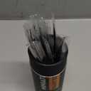 Nicpro Miniature Paint Brushes Drybrush - 17 PCS Model Paint Brush Set for Acrylic Oil Watercolor, Detail Paint Brush Dry Brush for Model, Miniature Painting, Paint by Numbers, Craft - with Container