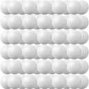 40MM Ping Pong Balls, 50 or 80 Pack Assorted Colored Plastic Balls for Beer Pong, Arts and Craft