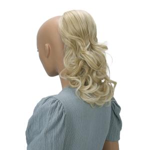 CAISHA 12" Hair Piece Braid Ponytail Extension Voluminous Wavy Light Blonde Mix PH217 (light blonde mix #15H613A PH217)