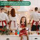 Tessco for you 48 Pcs Christmas Fillable Light Bulb Ornaments, 3.4 oz 100 ml Clear Plastic Light Bulb Jars with Cards & String for DIY Crafts, Candy, Juice, Xmas Tree Decoration, Party Favors