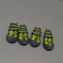 CovertSafe& Dog Boots for Dogs Non-Slip, Waterproof Dog Booties for Outdoor, Dog Shoes for Medium to Large Dogs 4Pcs with Rugged Sole Grey-Green (Size 3: 2.5''x1.9'')(L*W) for 23-33 lbs)