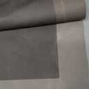 Bathroom Rug 3 Pcs Sets Contrast Color Water Absorbing Anti Slip Washable Bathroom Floor Carpet for Bathroom, Bedroom, Kitchen, Charcoal (Dark Khaki, 50cmx120cm)