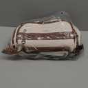 Shrrie Laptop Backpack for Women,Vegan Leather Backpack Work Computer Backpacks fits 16" Laptop,Water Resistant Teacher Nurse Casual Daypack for Weekender Camping Travel,Beige with Brown