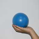 4 inch Therapy Ball for Release Hip Flexors, Pain Relief for Lower Back Thigh Muscles, Small Exercise Ball for Physical Therapy, Blue