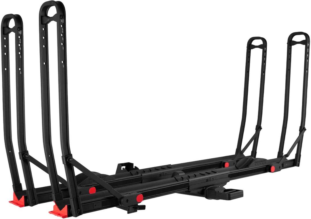 Hollywood Racks CrossTrack 2 Bike 2" Hitch Mount Bike Rack for Cars, Trucks & SUVs  Secure Frameless Design and Easy Tilt for Trunk Access  Premium Bicycle and E-Bike Carrier