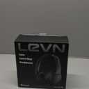 LEVN Hybrid Active Noise Cancelling Headphones, Wireless Headphones Bluetooth 5.4 with Transparent Mode, Hi-Res Audio, Deep Bass, 70H Playtime Over Ear Bluetooth Headset for Work/Travel/Home/Office (Black)