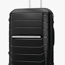 Samsonite Freeform 24-Inch Medium Luggage with Dual 360° Spinner Wheels - Checked Suitcase - TSA Lock, Airline-Approved - Durable Polypropylene Expandable Hardshell for Lightweight Travel - Black