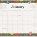 Jotsome Desk Calendar 2026-2027 with Desktop Pad, 18 Months Large Desk Pad Calendar From Jan 2026 to Jun 2027 22x17 inch, Desk Blotter Calendar for Home Office and School, Easy Planning, Gift for Holidays