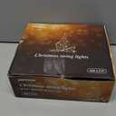 JMEXSUSS 168FT 600 LED Christmas Lights Outdoor Waterproof Clear Wire Warm White Christmas Tree Lights Plug in String Fairy Lights for Outside Indoor for Bedroom Wedding Party Holiday Xmas Decorations