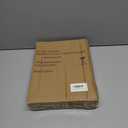 2 Packs, 8.5x11 Black Theatre Frame with Double White Mats, Real Glass, Theatre Bill Frame, Holds 5.5x8.5-inch Media, 7/8 inch deep moulding, Wall or Tabletop Display