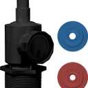 9-100-9005 UWF Connector Assembly Replacement for Zodiac Polaris Black Max Pool Cleaner