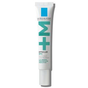 La Roche-Posay Effaclar BPO Multi-Target Acne Treatment with 5.5% Micronized Benzoyl Peroxide, Acne Cream for Face, Targets Oily Skin, Blackheads & Prevents Pimples, Dermatologist Recommended, 20ml