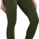 Ipletix Leggings for Women, High Waisted Leggings Buttery Soft Non See Through Workout Yoga Pants (Army Green)