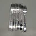 Dinner Forks,8-Piece 8 Inches Stainless Steel Table Fork,Dishwasher Safe Flatware Forks,Food Grade Mirror Polishing Silverware Main Fork For Home,Restaurant Or Hotel