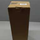 WOPITUES Wood Floating Shelves Set of 6, Shelves for Wall Decor, Farmhouse Shelf for Bedroom, Bathroom Storage Shelves, Book Shelves for Living Room - Rustic Brown (16.5 Inch)