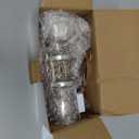 BESTTEN Keyed Entry Door Knob with Lock, Interior and Exterior Door Lock, Standard Ball, Satin Nickel