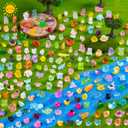 300pcs Mini Resin Animals Different 300 Styles Variety Tiny Animals Figure to Hide Luminous Glow in The Dark for Miniature Fairy Garden Decoration Small Plastic Miniature Crafts Decor Aquarium