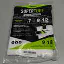 Trimaco 03307 SuperTuff Plastic Drop Cloth, 9-feet x 12-feet, 108 Sq Ft