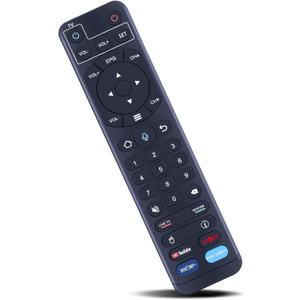 ZWP V2 Pro Replacement Voice Remote Control fit for vSeeBox V1 Pro / V2 Pro/Elite/ V1 Max, for OctaStream Elite Max Android TV Box Elite-3