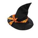 Cute Children Halloween Orange Witch Hat for Girls  (2-3Y)