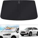 KUST Windshield Sun Shade for Honda HRV Accessories 2023-2024 2025 2026 HR-V Sunshade Window Sun Visor Protector Foldable Blocks UV Rays Keep Car Cooler
