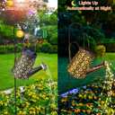 Solar Watering Can with Lights,Solar Outdoor Garden Decor Waterproof Large Hanging Lantern Landscape Lights Outside Decorations for Yard Clearance Porch Patio Pathway Gardening Gift