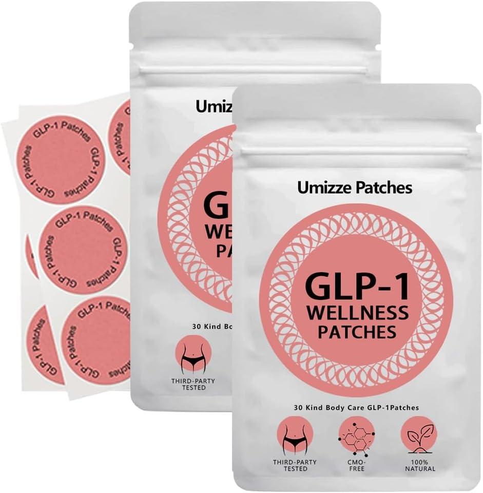 Kind of GLP-1 Patches,Wellness Patches - 60 Count -2pack