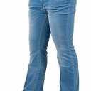 Men's Vintage Bell Bottom Jeans 60s 70s Outfits for Men,Mens Bell Bottoms Disco Pants Flared Jeans (Blue, XL)