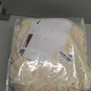 H.VERSAILTEX Rich Velvet Stretch 2 Piece Cover Chair Slipcover Sofa Cover Furniture Protector Couch Soft with Elastic Bottom Chair Couch Cover Width Up to 49 Inch (Chair, Cream)