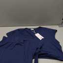 Neck Belted Crop Tops Wide Leg Pant Sets Casual Tracksuit, Size Large