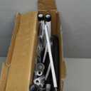 Bed Rails for Elderly Adults Safety - ASTM Approved Adjustable Bed Cane Supports 350LBS with Non-Slip Grip & Storage Pocket, Stable Bed Assist Rails for Seniors, Tool-Free (Medium, Black Curved Handle Without Light)