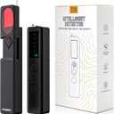 Hidden Camera Detector, Upgraded Hidden Bug and Camera Detector, Portable GPS Tracker Spy Camera Device Finder Detector, Hidden Camera Detectors for Travel, Home, Hotel, Office, Black