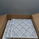 Aerostar 16x16x1 MERV 6 Pleated Air Filter, AC Furnace Air Filter, 6 Pack (Actual Size: 15 3/4"x15 3/4"x3/4")