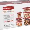 Rubbermaid Assorted Food Storage Container Set - Case of: 1; Each Pack Qty: 24; Total Items Qty: 24