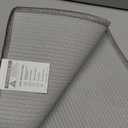 Indoor Doormat 20"x 32", Absorbent Front Back Door Mat, Rubber Backing Non Slip Floor Mats Inside Mud Dirt Trapper Outside Entrance Front Door Rug Carpet, Machine Washable Low Profile - Grey Geome