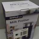 SIMPLETASTE Milk Frother, 4-in-1 Electric Milk Steamer, Automatic Warm and Cold Foam Maker and Milk Warmer for Latte, Cappuccinos, Macchiato (Blue)