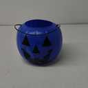 Halloween Pumpkin Jack O' Lantern Candy Bucket (Blue)