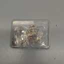 UNICRAFTALE 30pcs 3 Sizes Rose Gold Lobster Claw Clasps 9-12mm Necklace Claw Clasps with Loop Stainless Steel Jewelry Clasps Fastener Hook Clasp for Jewelery Making 4-6mm Hole