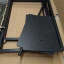 2 Pcs 18" x 24" Twin Pole Bulletin Sign Holder Floor Stand Heavy Duty Floor Standing Poster Display Stand Black Display Poster Holder with Rectangular Base for Outdoor Indoor Store Business