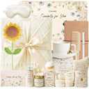 Mothers Day Gifts Happy Birthday Gifts for Mom Wife Grandma Daughter Friends Siste,Self Care Gift Get Well Relaxing Spa Gift Basket Set